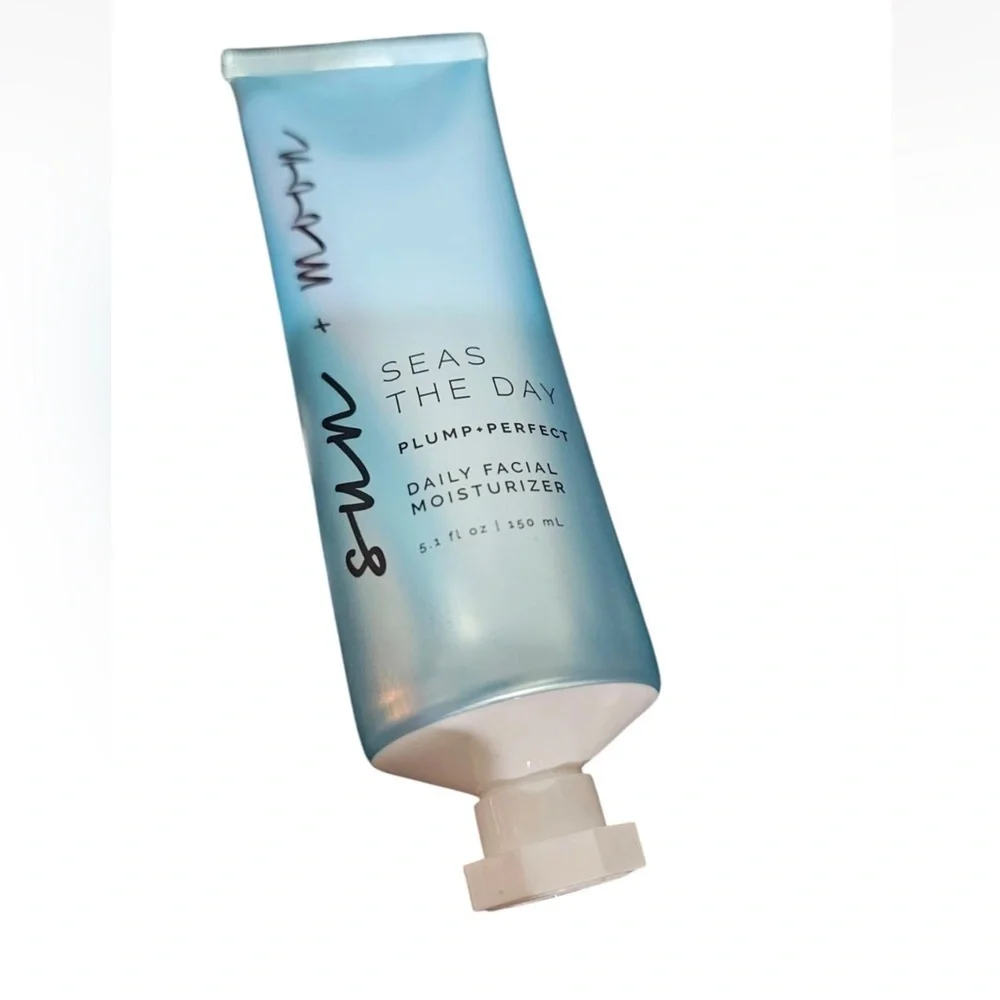 🎟️🎟️ Sun And Moon Seas The Day Plump Perfect Daily Facial Moisturizer New In Box - Picture 5 of 9